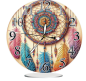Preview: Diamond Painting Leuchtende Uhr Traumfänger